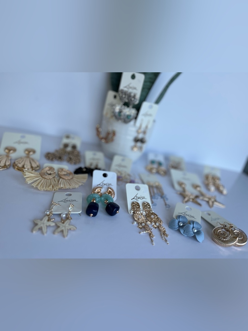 RESELLER LOT: 23 Pairs Lovisa Boho & Coastal Statement Earrings